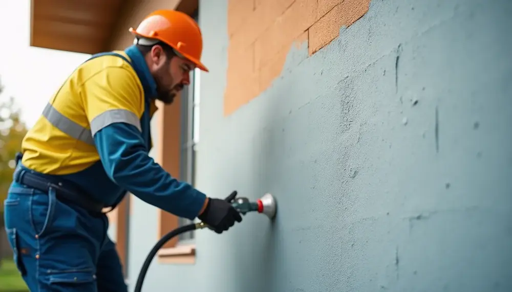 Außenputz wasserdicht machen: So schützen Sie Ihre Fassade