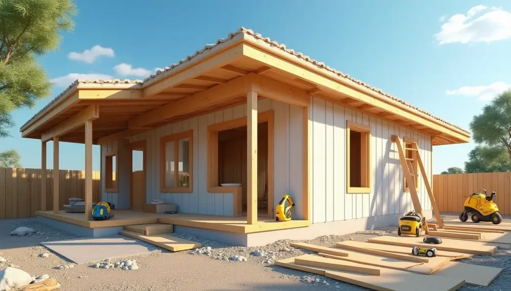 Effiziente Dämmung der Außenwand aus Holz – so gehts