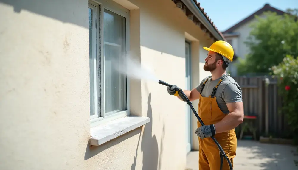 Tipps und Tricks: Außenputz reinigen mit dem Hochdruckreiniger