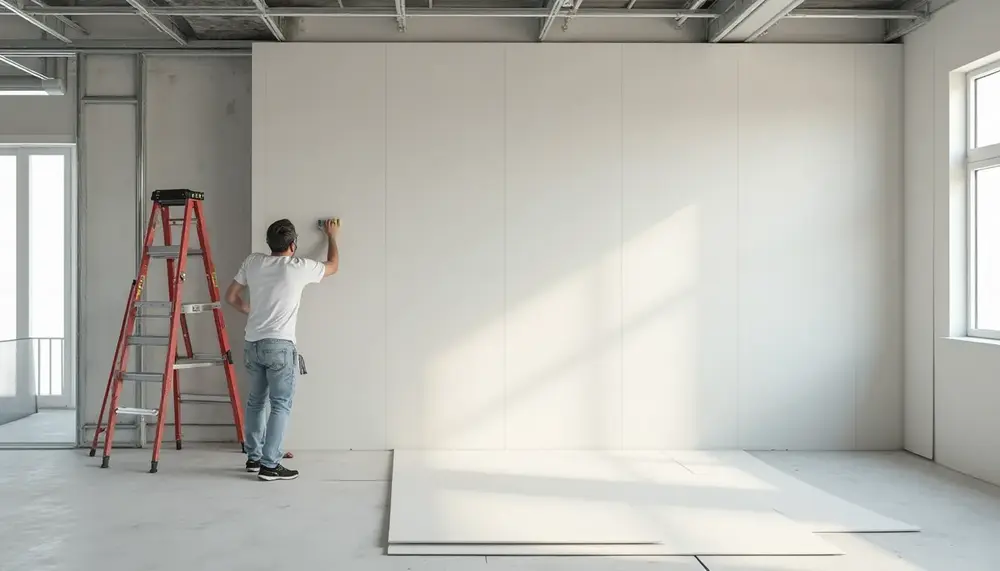 Trockenbau-Projekt: Schritt-für-Schritt zur neuen Wand